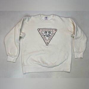 VINTAGE Higley's Coffee House California Sweatshirt Women Large USA 90s